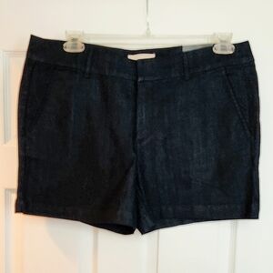 NWT Banana Republic Dark Jean Shorts